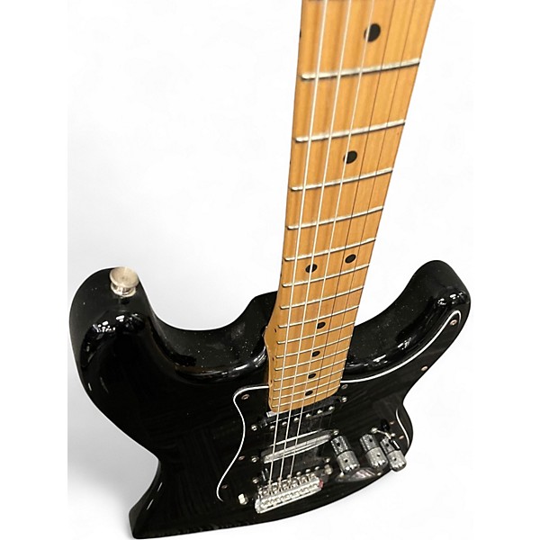 Used Fender Standard Stratocaster Black Solid Body Electric Guitar