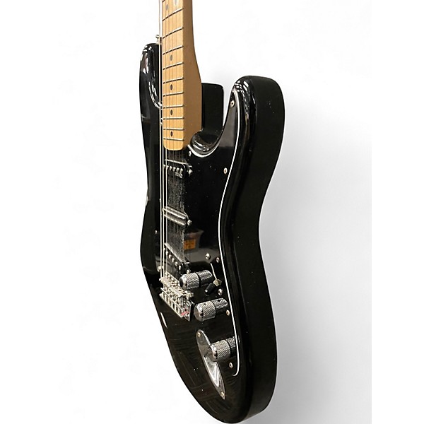 Used Fender Standard Stratocaster Black Solid Body Electric Guitar