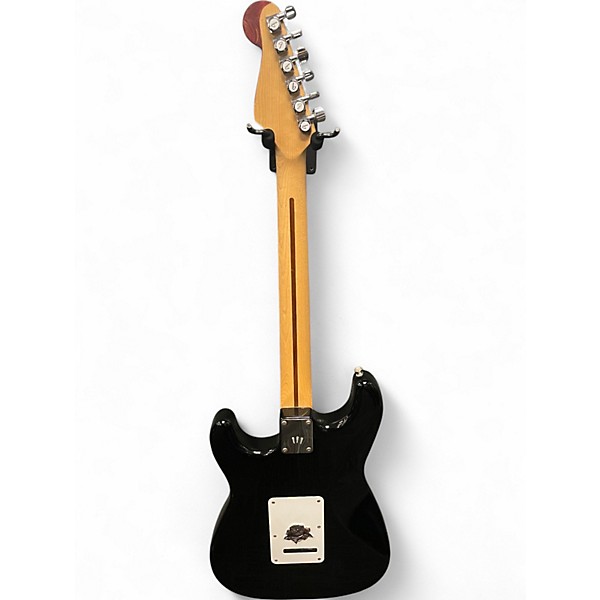 Used Fender Standard Stratocaster Black Solid Body Electric Guitar