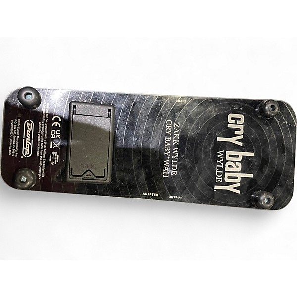 Used Dunlop ZW45 Zakk Wylde Signature Cry Baby Wah Effect Pedal
