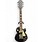 Used Epiphone Les Paul Traditional Pro IV Ebony Solid Body Electric Guitar thumbnail
