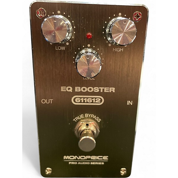 Used Monoprice  EQ BOOSTER 611612 Pedal