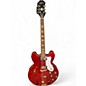 Used Epiphone RIVIERA SPARKLING BURGUNDY Hollow Body Electric Guitar thumbnail