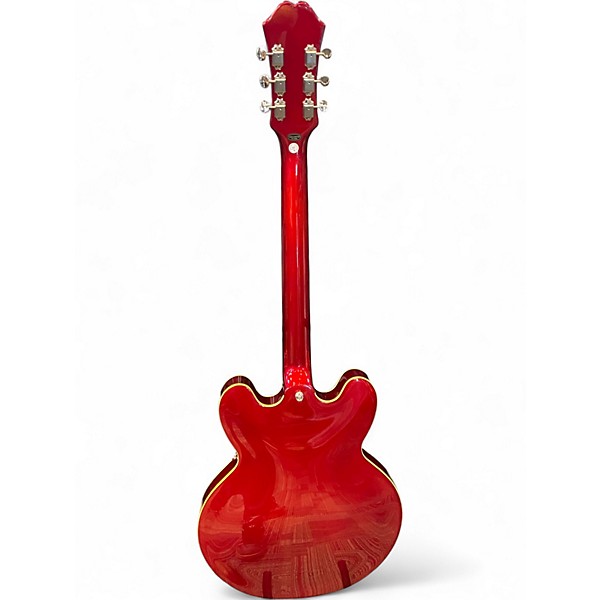 Used Epiphone RIVIERA SPARKLING BURGUNDY Hollow Body Electric Guitar