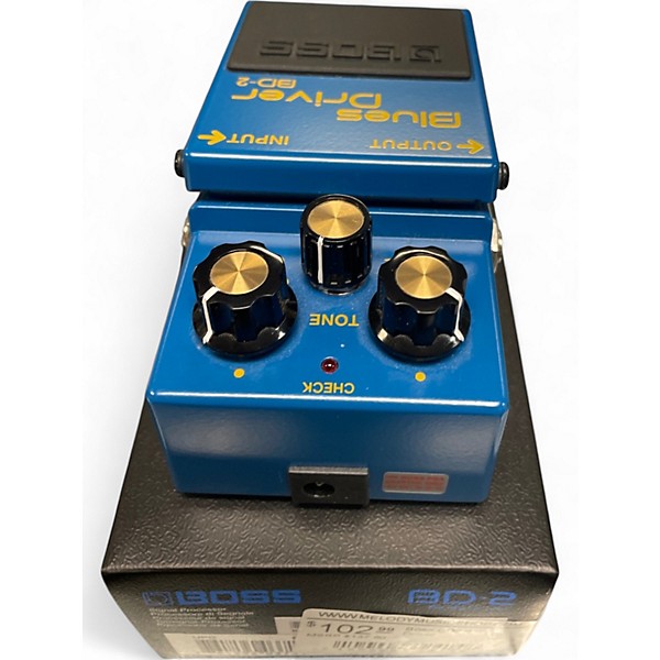 Used BOSS BD2 Blues Driver Effect Pedal
