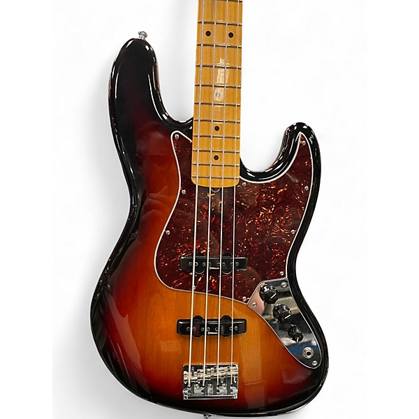 Used Fender American Professional II Jazz Bass SUNBURST Electric Bass Guitar