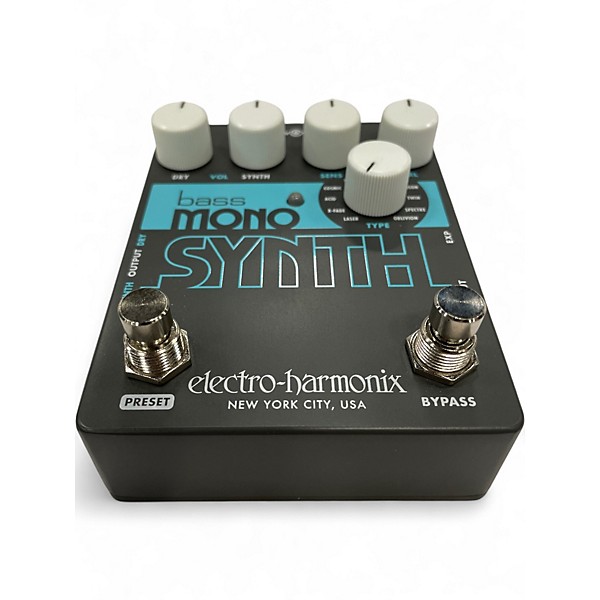 Used Electro-Harmonix Bass Mono Synth Bass Bass Effect Pedal