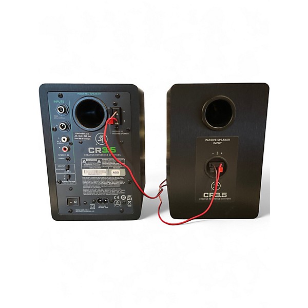 Used Mackie CR3.5 PAIR Powered Monitor