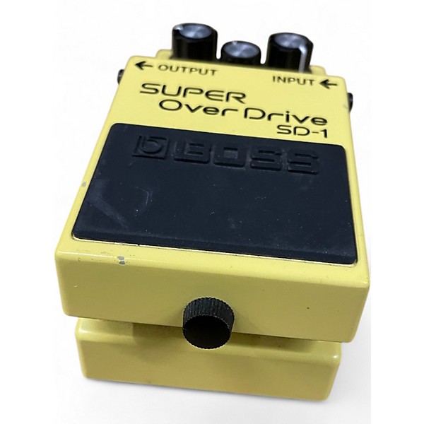 Used BOSS SD1 Super Overdrive Effect Pedal