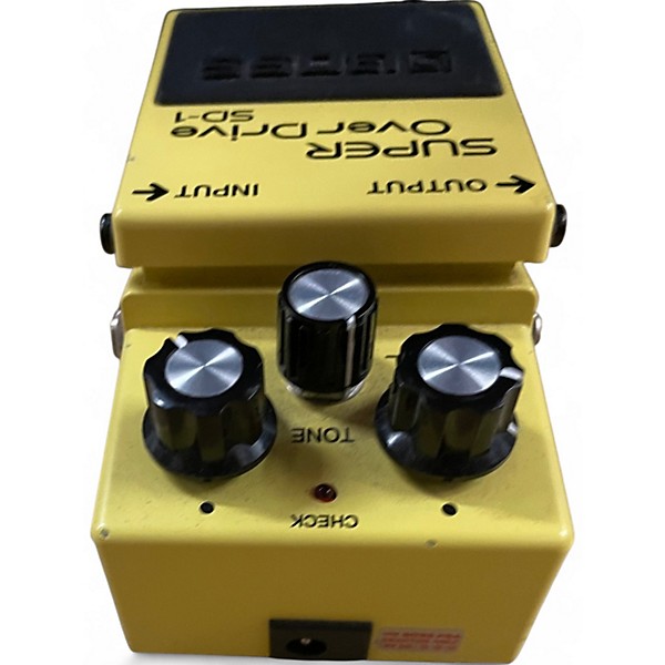 Used BOSS SD1 Super Overdrive Effect Pedal