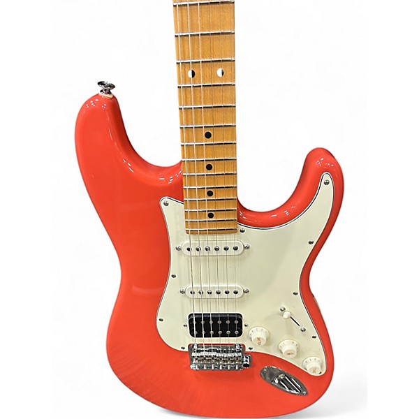 Used 2017 Suhr CLASSIC S  Fiesta Red Solid Body Electric Guitar