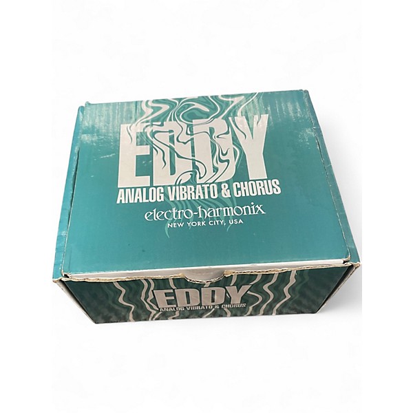Used Electro-Harmonix EDDY ANALOG VIBRATO & CHORUS Effect Processor