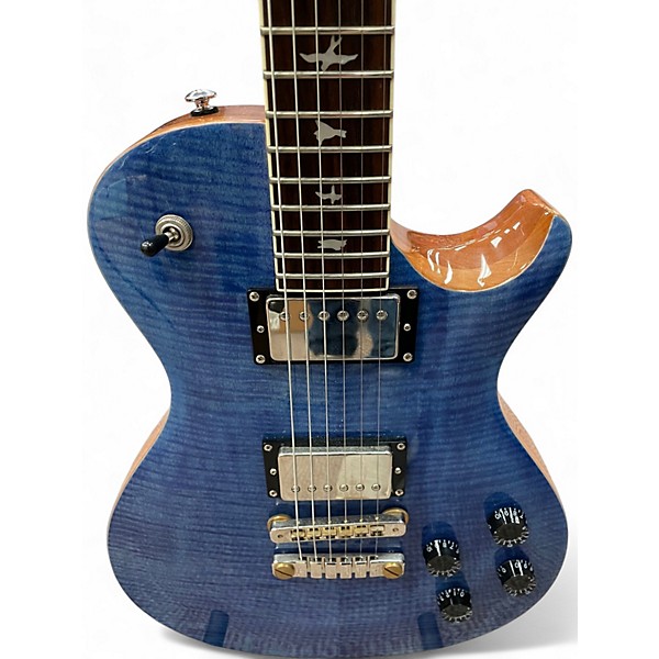 Used PRS SE Singlecut McCarty 594 Faded Blue Jean Solid Body Electric Guitar
