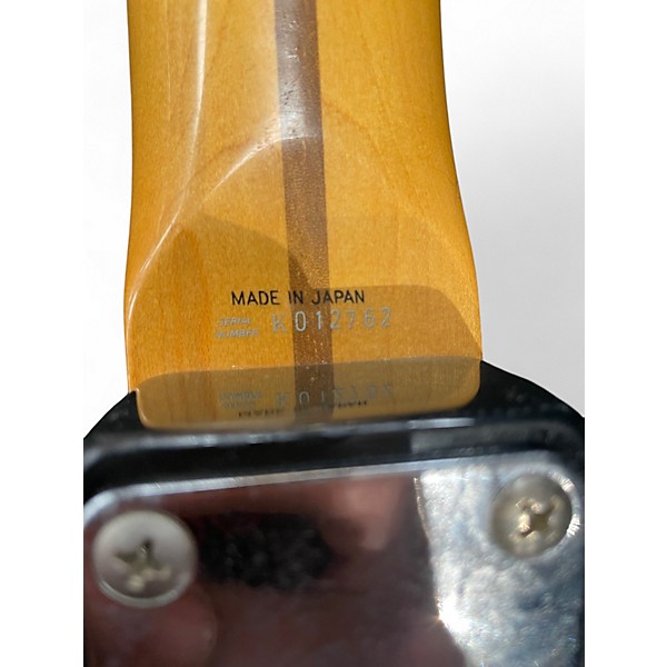 Used 1991 Fender ST54 STRATOCASTER Black Solid Body Electric Guitar