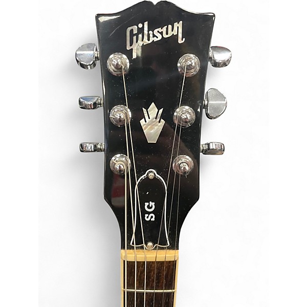 Used Gibson SG Standard Black Solid Body Electric Guitar