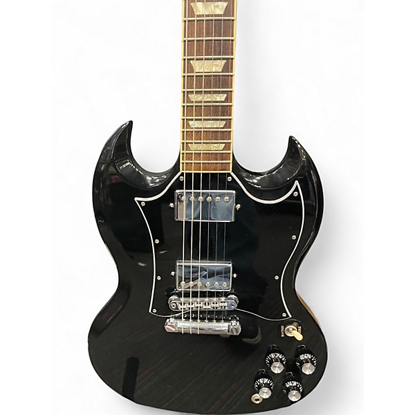 Used Gibson SG Standard Black Solid Body Electric Guitar