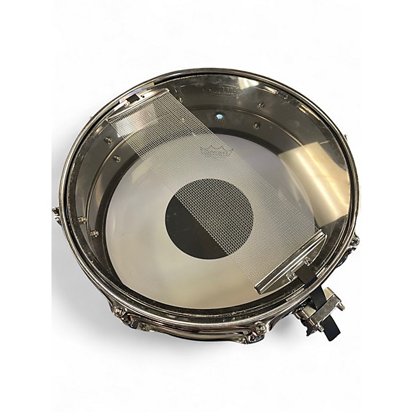 Used TAMA 14X5 Rockstar Series Snare Nickel Drum