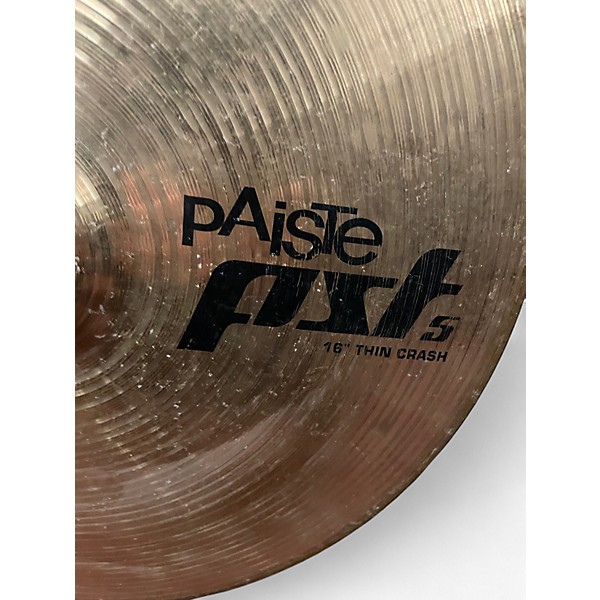 Used Paiste 16in PST5 Crash Cymbal