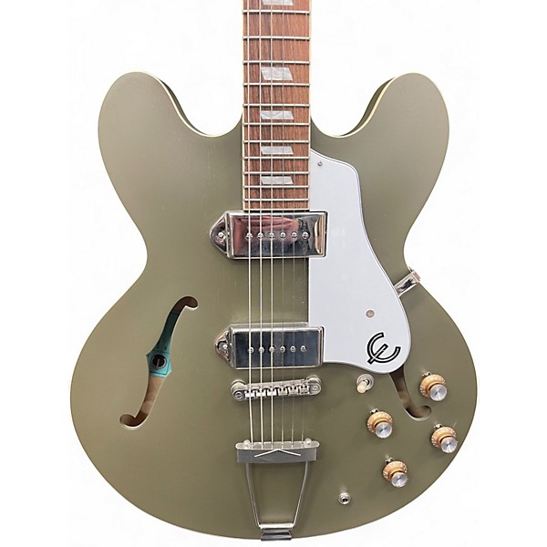 Used Epiphone Casino WORN GREEN Hollow Body Electric Guitar