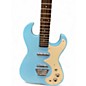 Used Silvertone 1449 Daphne Blue Solid Body Electric Guitar