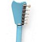 Used Silvertone 1449 Daphne Blue Solid Body Electric Guitar