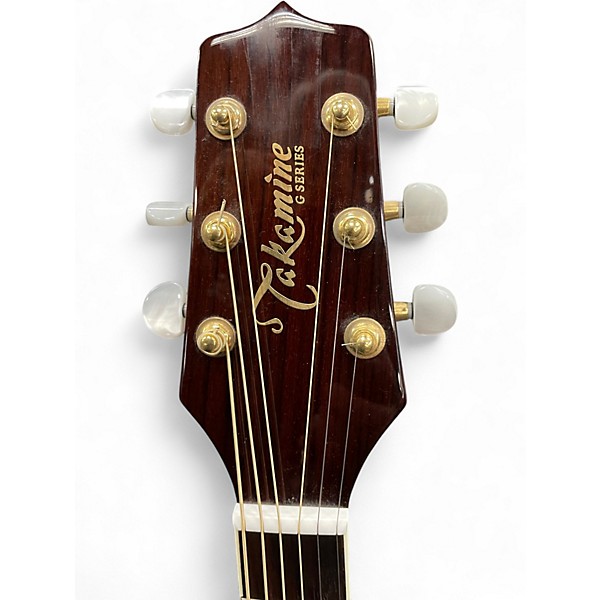 Used Takamine EG540DLX NATURAL Acoustic Electric Guitar