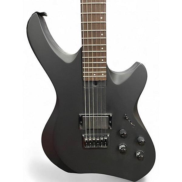 Used Line 6 Shuriken Variax Black Matte Solid Body Electric Guitar