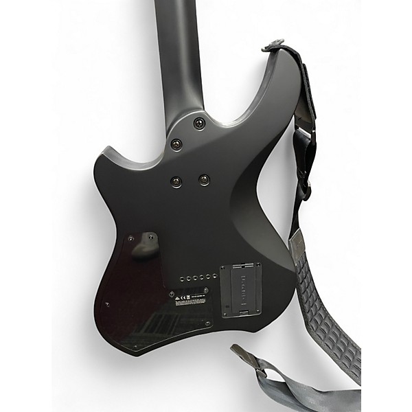 Used Line 6 Shuriken Variax Black Matte Solid Body Electric Guitar