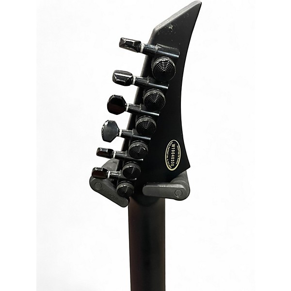 Used Line 6 Shuriken Variax Black Matte Solid Body Electric Guitar