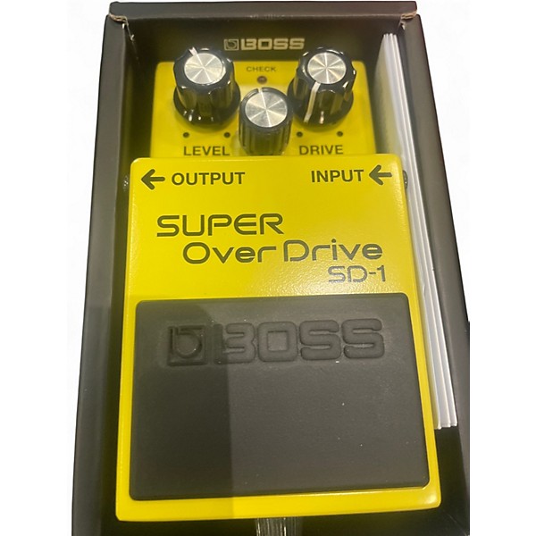 Used BOSS SD1 Super Overdrive Effect Pedal