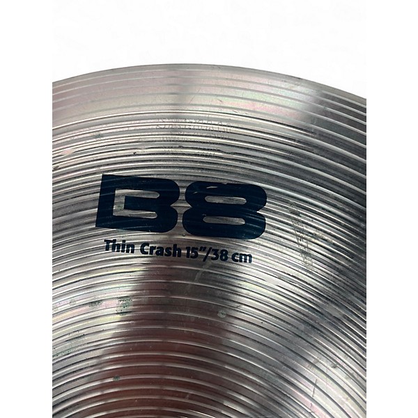 Used SABIAN 15in B8 Thin Crash Cymbal