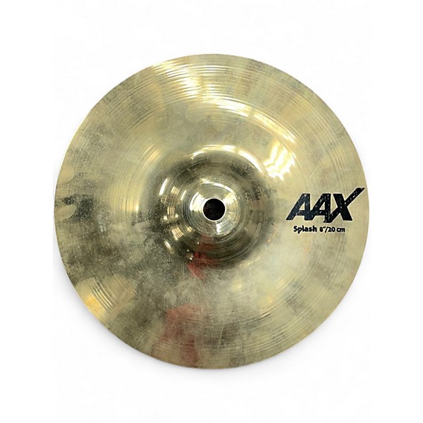 Used SABIAN 8in AAX Splash Brilliant Cymbal