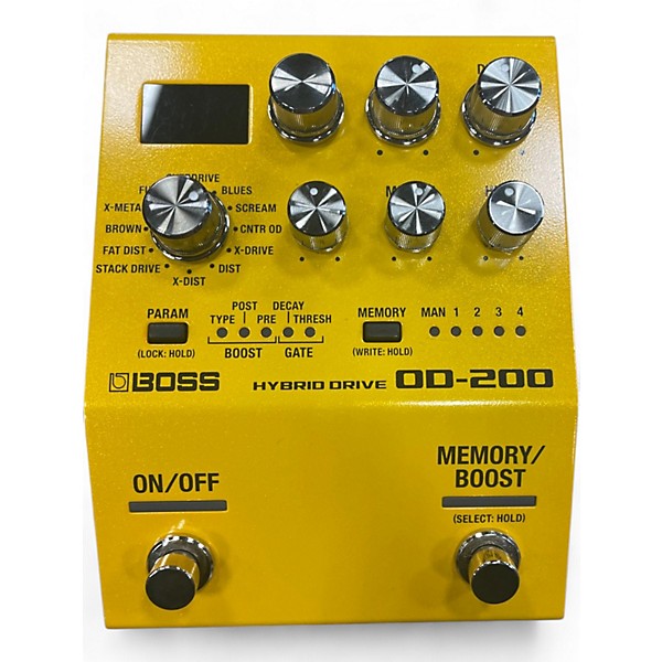 Used BOSS OD200 Effect Pedal
