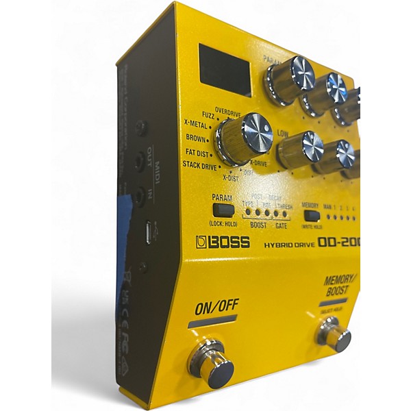 Used BOSS OD200 Effect Pedal