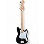 Used Squier Bronco BLACK Electric Bass Guitar thumbnail