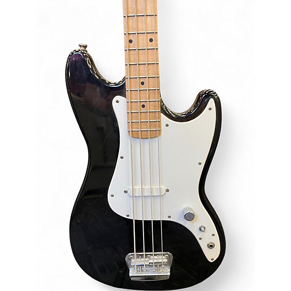 Used Squier Bronco BLACK Electric Bass Guitar