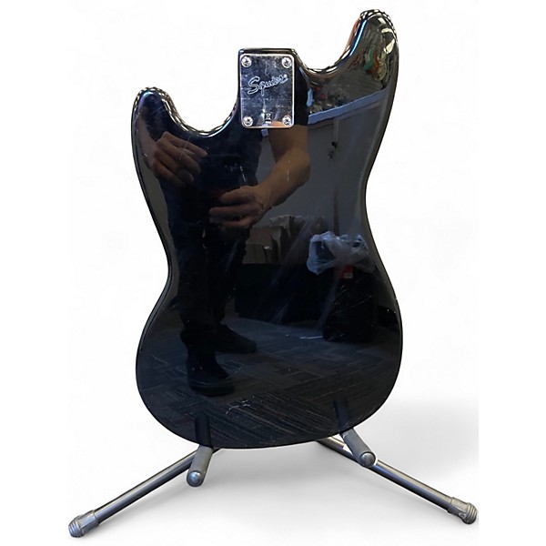 Used Squier Bronco BLACK Electric Bass Guitar