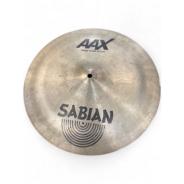 Used SABIAN 16in AAX Stage Crash Cymbal