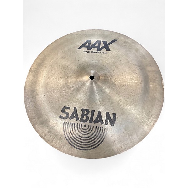 Used SABIAN 16in AAX Stage Crash Cymbal