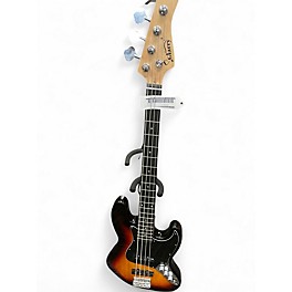 Used Glarry bass sunburst Electric Bass Guitar