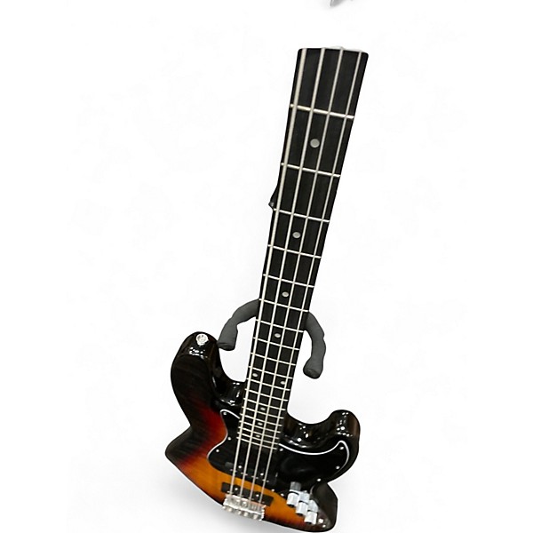 Used Glarry bass sunburst Electric Bass Guitar