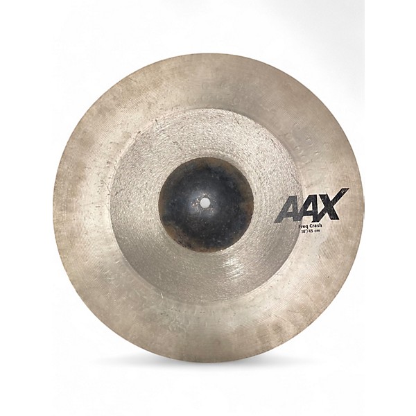 Used SABIAN 18in AAX Frequency Crash Cymbal