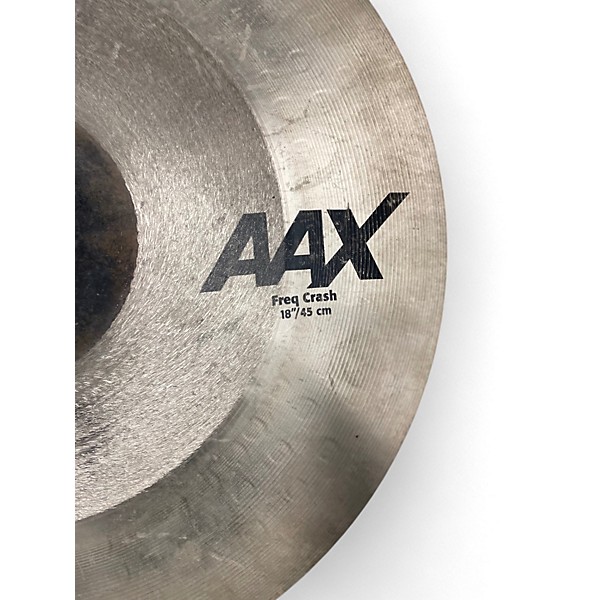 Used SABIAN 18in AAX Frequency Crash Cymbal