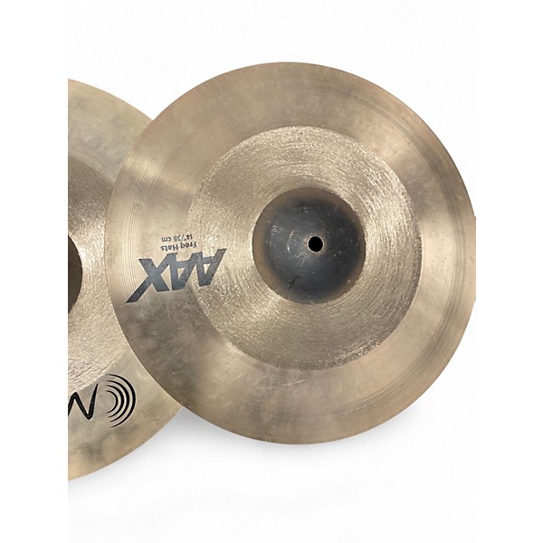 Used SABIAN 14in AAX FREQUENCY HATS Cymbal