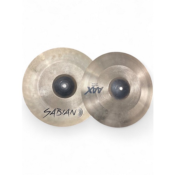 Used SABIAN 14in AAX FREQUENCY HATS Cymbal
