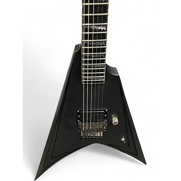 Used ESP USA ALEXI BLACKY STANDARD Black Solid Body Electric Guitar