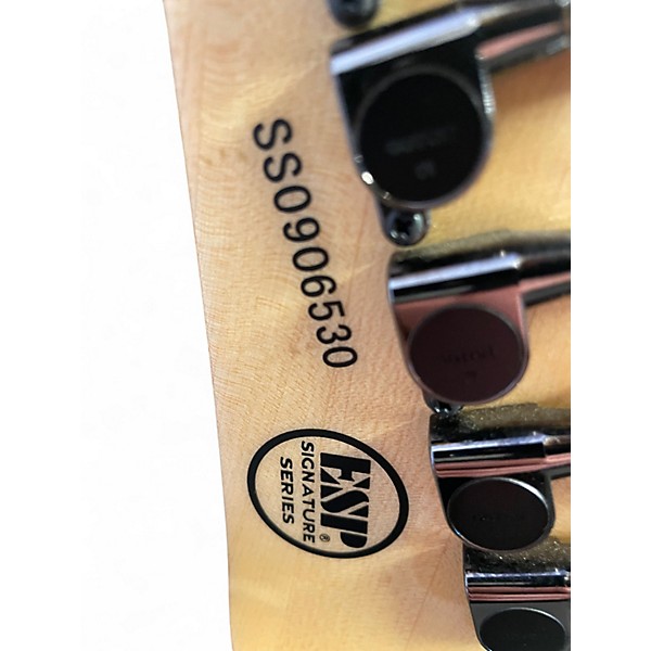 Used ESP USA ALEXI BLACKY STANDARD Black Solid Body Electric Guitar