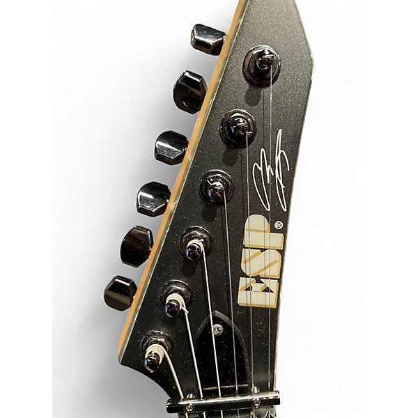 Used ESP USA ALEXI BLACKY STANDARD Black Solid Body Electric Guitar