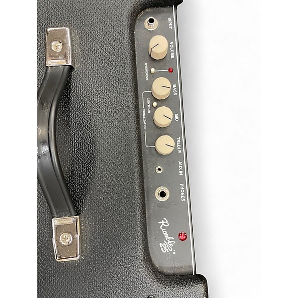 Used Fender Rumble 25 25W 1x8 Bass Combo Amp