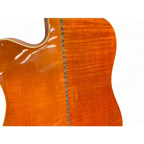 Used Alvarez PD60 Yellow Tiger Acoustic Electric Guitar